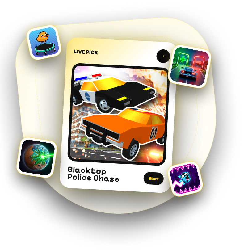Blacktop Police Chase